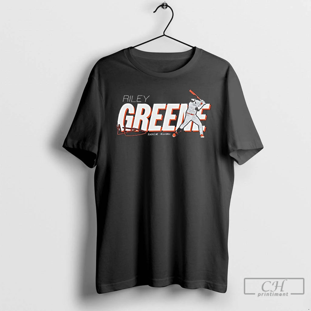 Premium Riley Greene Detroit Tigers Signature Long Sleve T Shirts