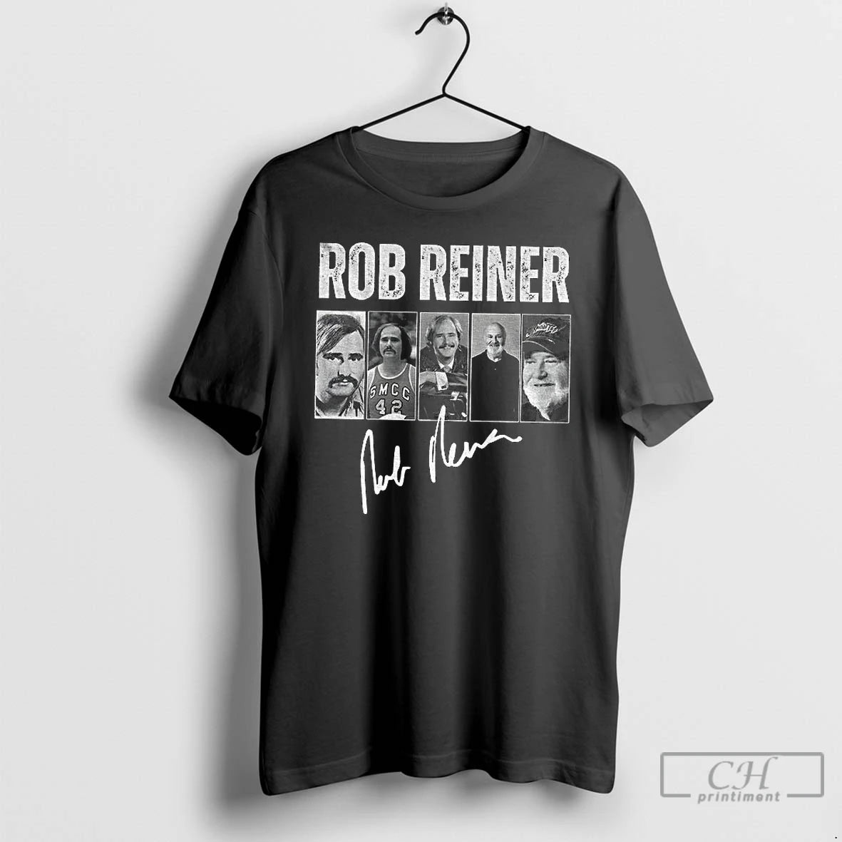 Premium Rob Reiner In Memory Of Rob Reiner 1947 2025 Graphic Signature T Shirts Sweater Hoodie, Sweatshirt | TeeBloomCo.com