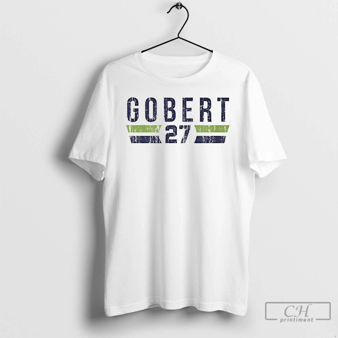 Premium Rudy Gobert 27 Minnesota Timberwolves Player Name And Number T-Shirts, Hoodie, Sweatshirt | TeeBloomCo.com