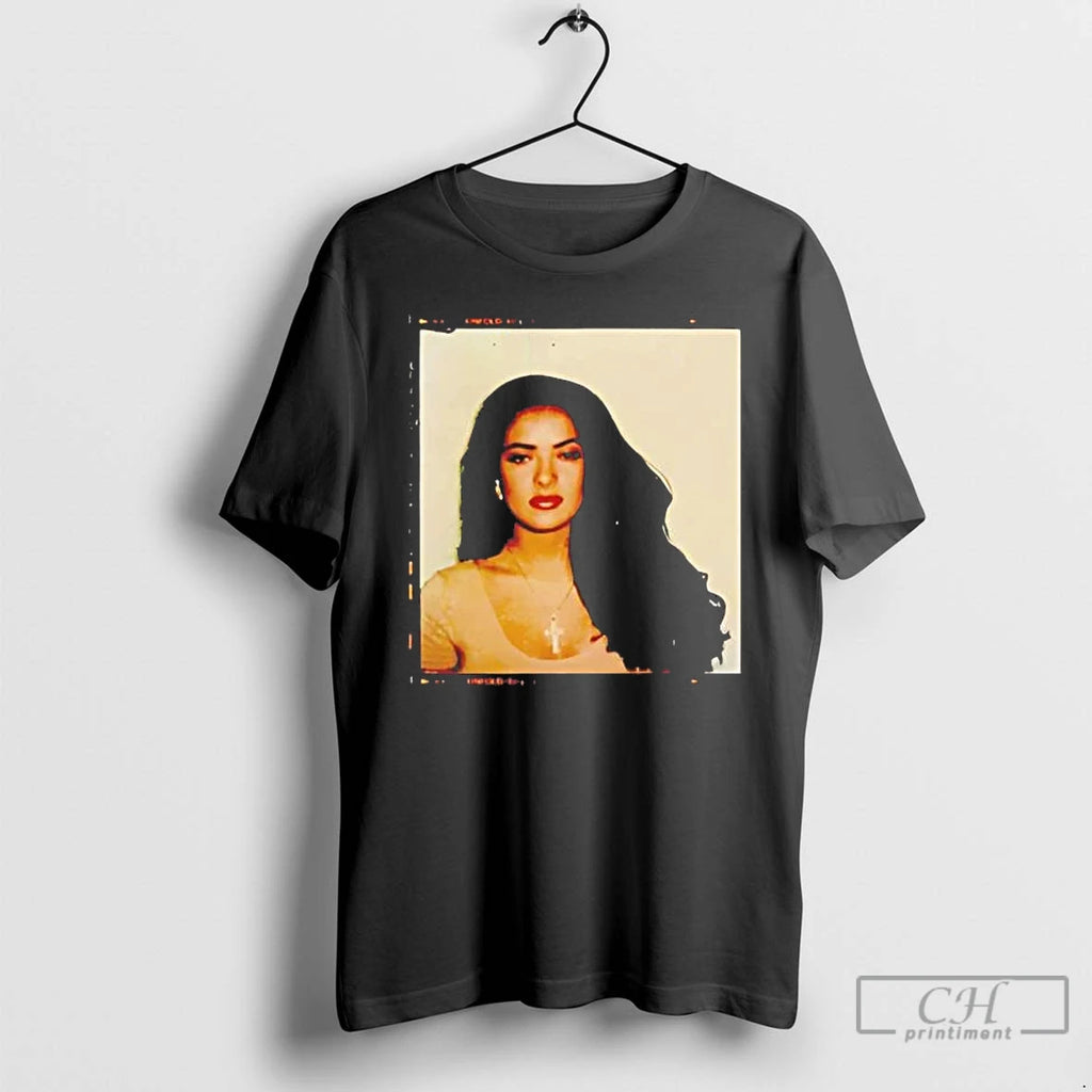 Premium Salma Hayek Casting Polaroid T-Shirts, Hoodie, Sweatshirt | TeeBloomCo.com