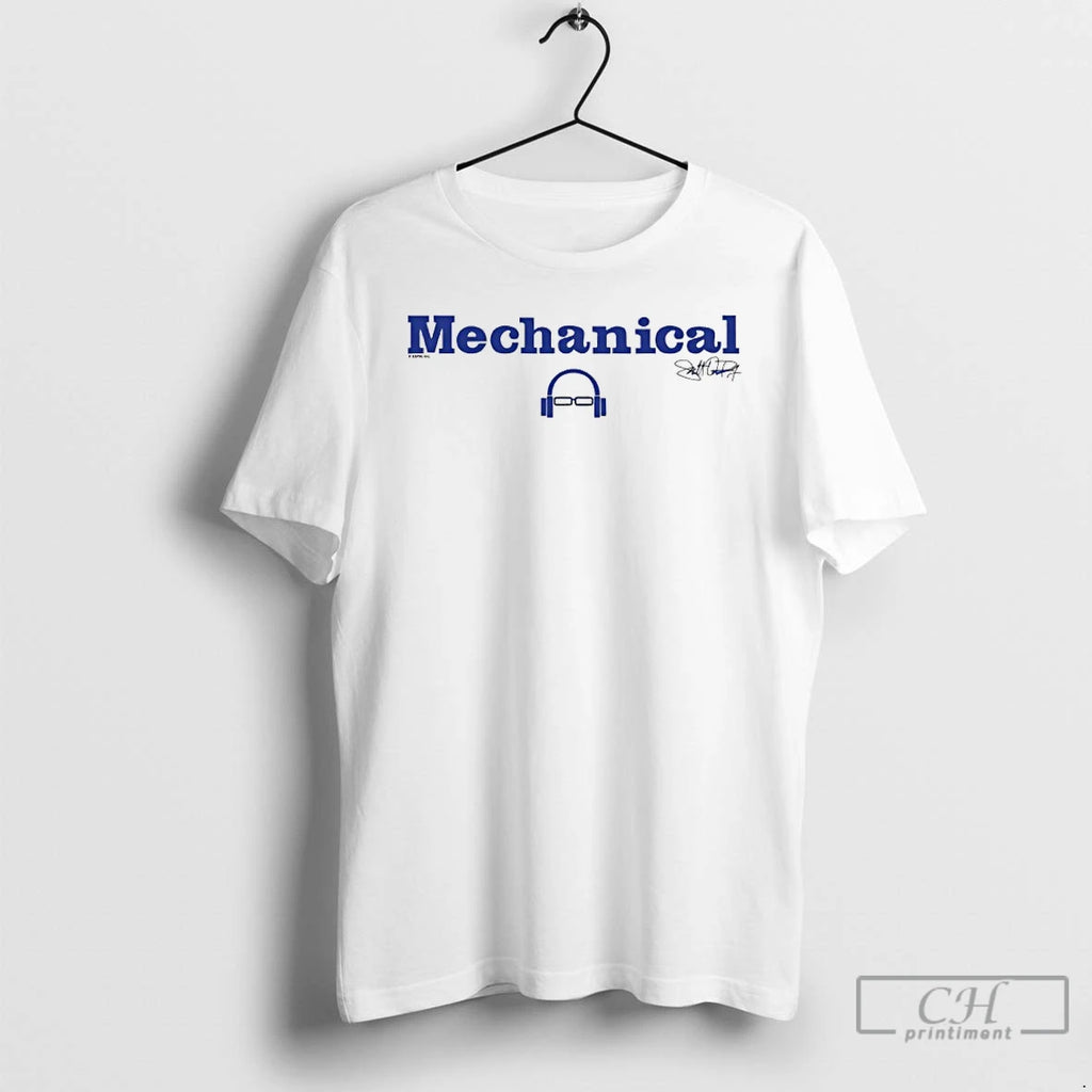 Premium Scott Van Pelt Mechanical Signature T-Shirts, Hoodie, Sweatshirt | TeeBloomCo.com