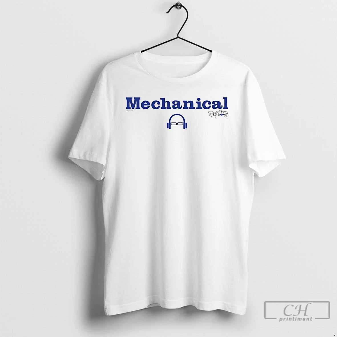 Premium Scott Van Pelt Mechanical Signature T-Shirts, Hoodie, Sweatshirt | TeeBloomCo.com