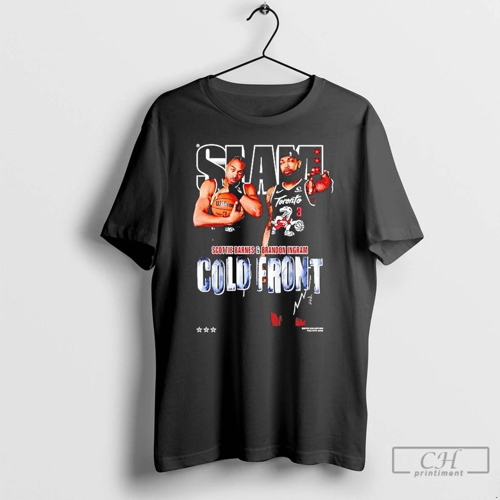 Premium Scottie Barnes And Brandon Ingram Cold Front Signatures Tee Hoodie, Sweatshirt | TeeBloomCo.com