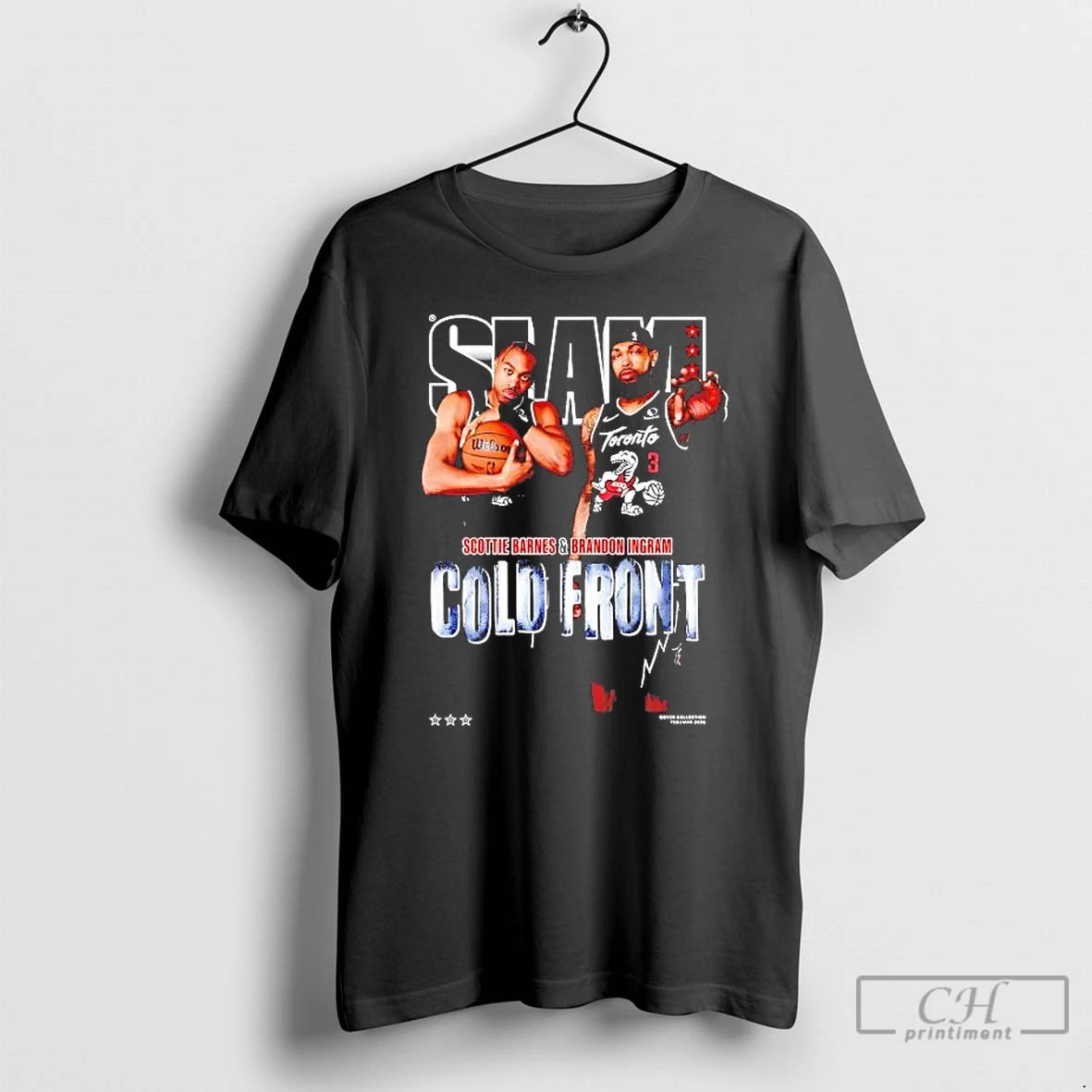 Premium Scottie Barnes And Brandon Ingram Cold Front Signatures Tee Hoodie, Sweatshirt | TeeBloomCo.com