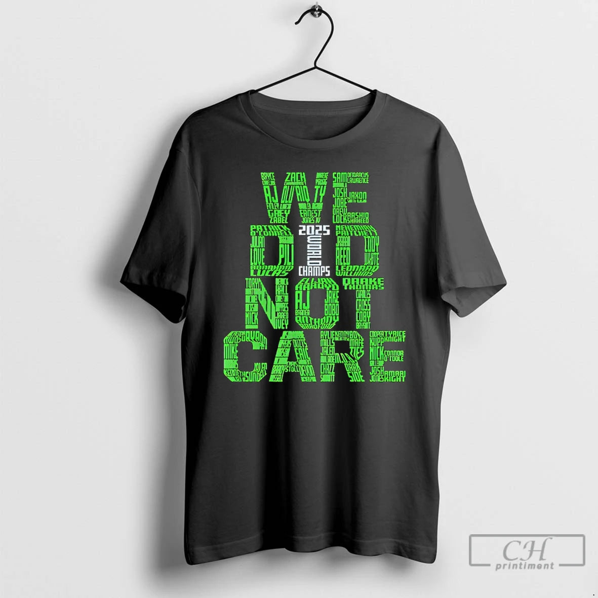 Premium Seattle Football We Did Not Care World Champs 2026 T-Shirts, Hoodie, Sweatshirt | TeeBloomCo.com