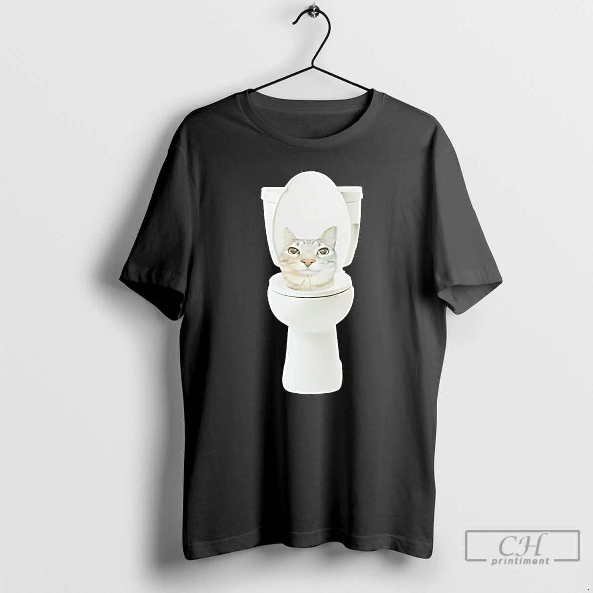 Premium Skibidi Cat Toilet Funny T-Shirts, Hoodie, Sweatshirt | TeeBloomCo.com