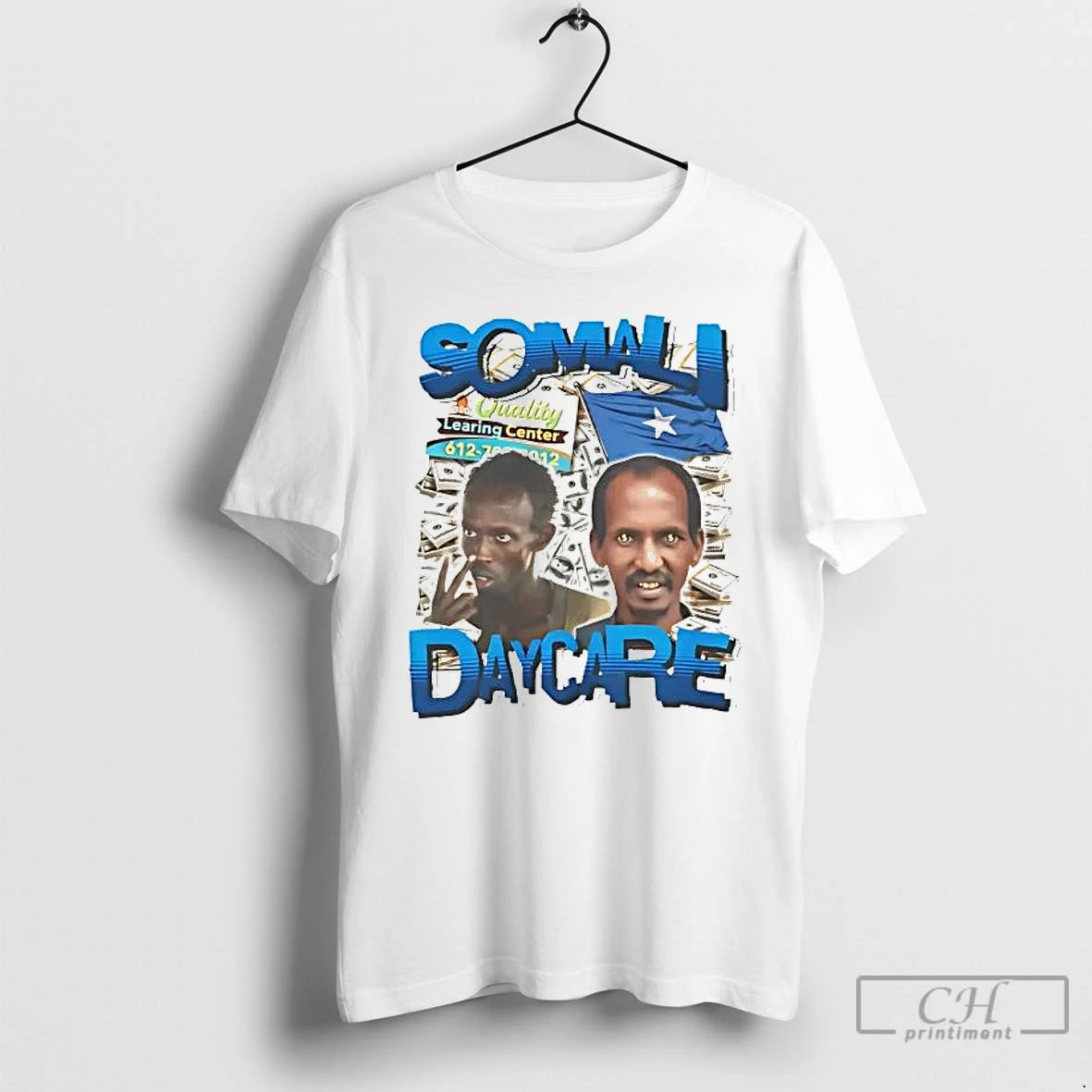 Premium Somali Daycare Quality Learing Center Money T-Shirts, Hoodie, Sweatshirt | TeeBloomCo.com