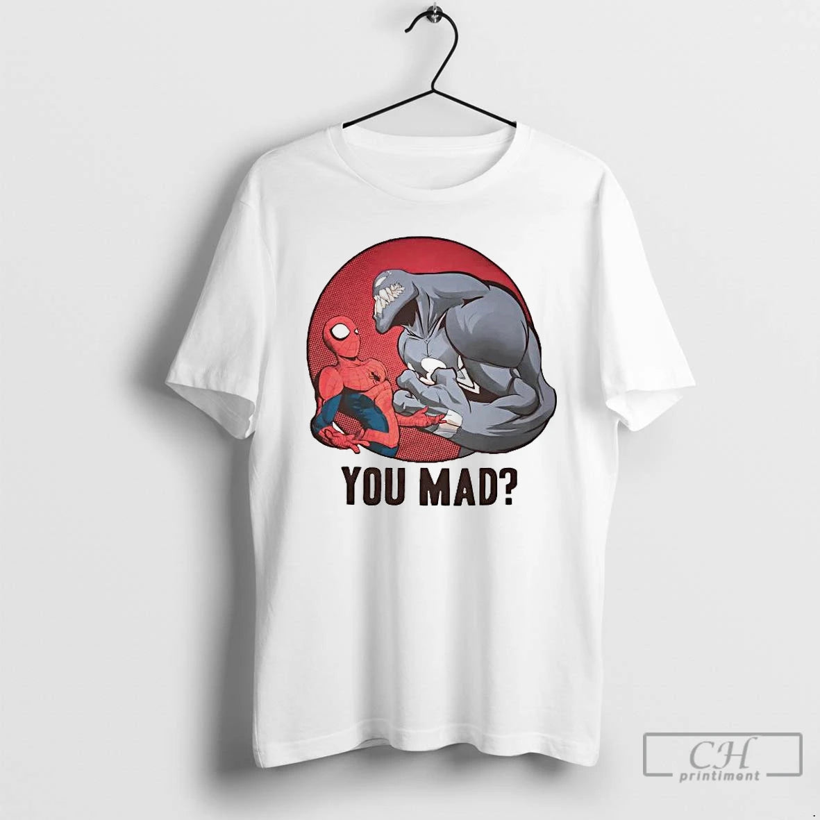 Premium Spiderman And Venom You Mad T-Shirts, Hoodie, Sweatshirt | TeeBloomCo.com