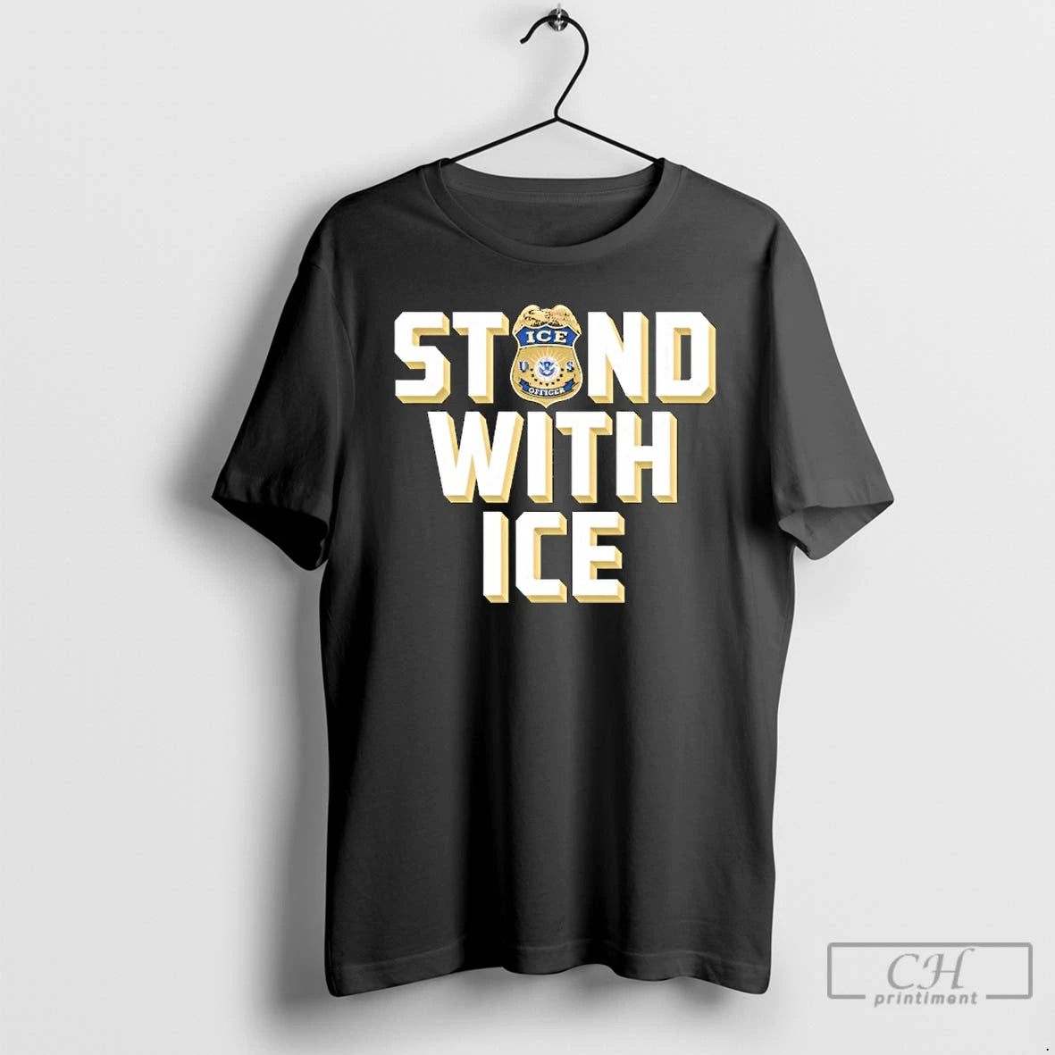 Premium Stand With Ice Officer T-Shirts, Hoodie, Sweatshirt | TeeBloomCo.com