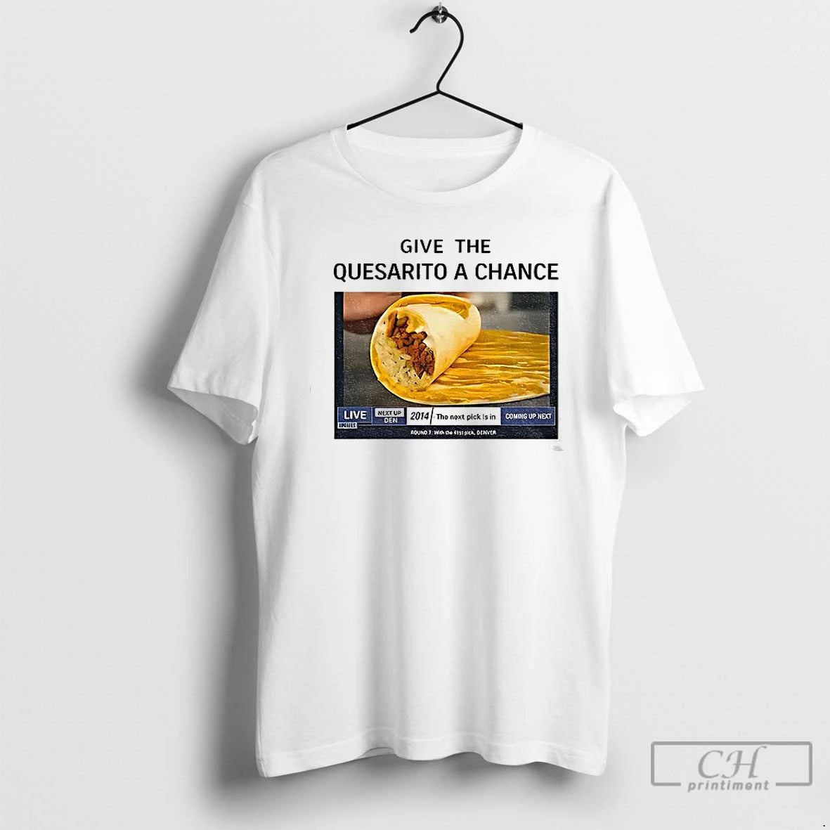Premium Taco Bell X Jokic Saga Quesarito Nikola Jokic Give The Quesarito A Chance Taco T-Shirts, Hoodie, Sweatshirt