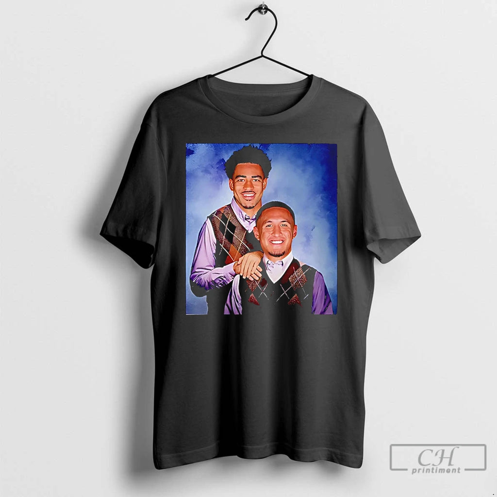 Premium Tetairoa Mcmillan Bryce Young Step Brothers Carolina Panthers T-Shirts, Hoodie, Sweatshirt | TeeBloomCo.com
