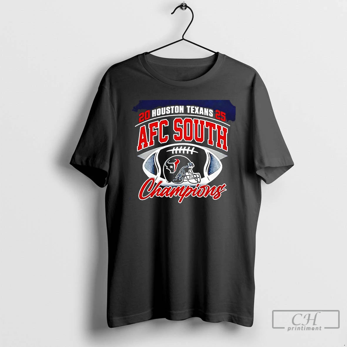 Premium Texans 2025 Afc South Champions T-Shirts, Hoodie, Sweatshirt | TeeBloomCo.com