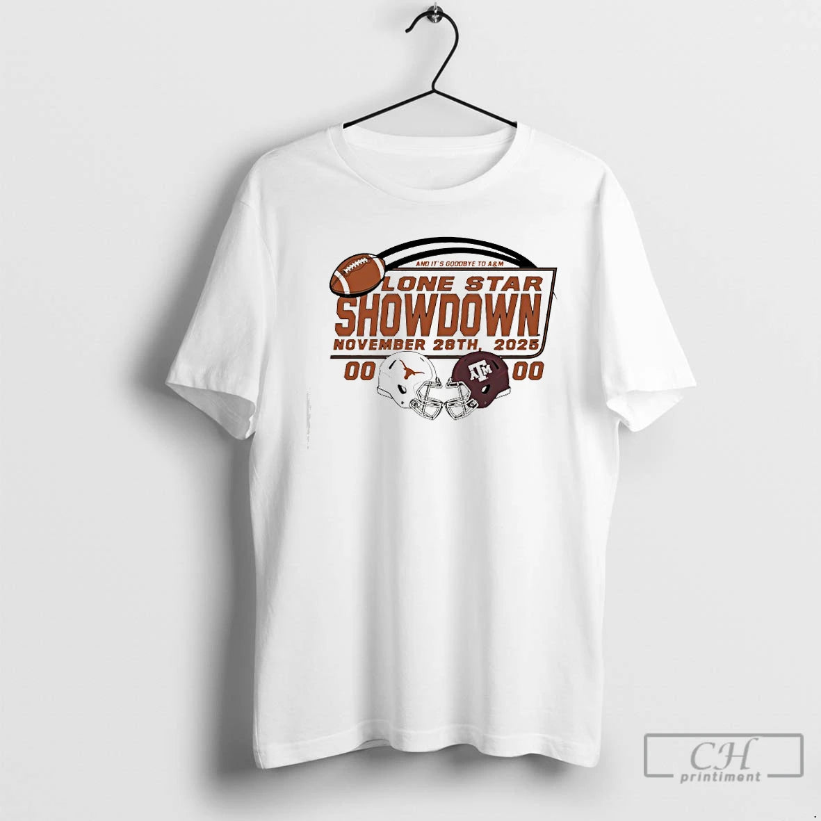 Premium Texas Longhorns Vs Texas Am Aggies Lone Star Showdown 2025 Score T Shirts Sweater Hoodie, Sweatshirt | TeeBloomCo.com