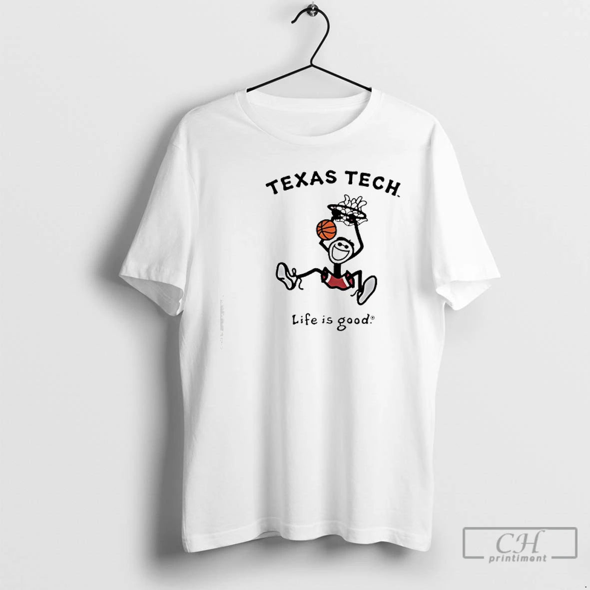 Premium Texas Tech Lig Jake Dunk Life Is Good T-Shirts, Hoodie, Sweatshirt | TeeBloomCo.com