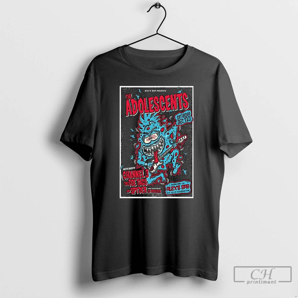 Premium The Adolescents Alexs Bar December 13 2025 Concert Long Sleve T Shirts