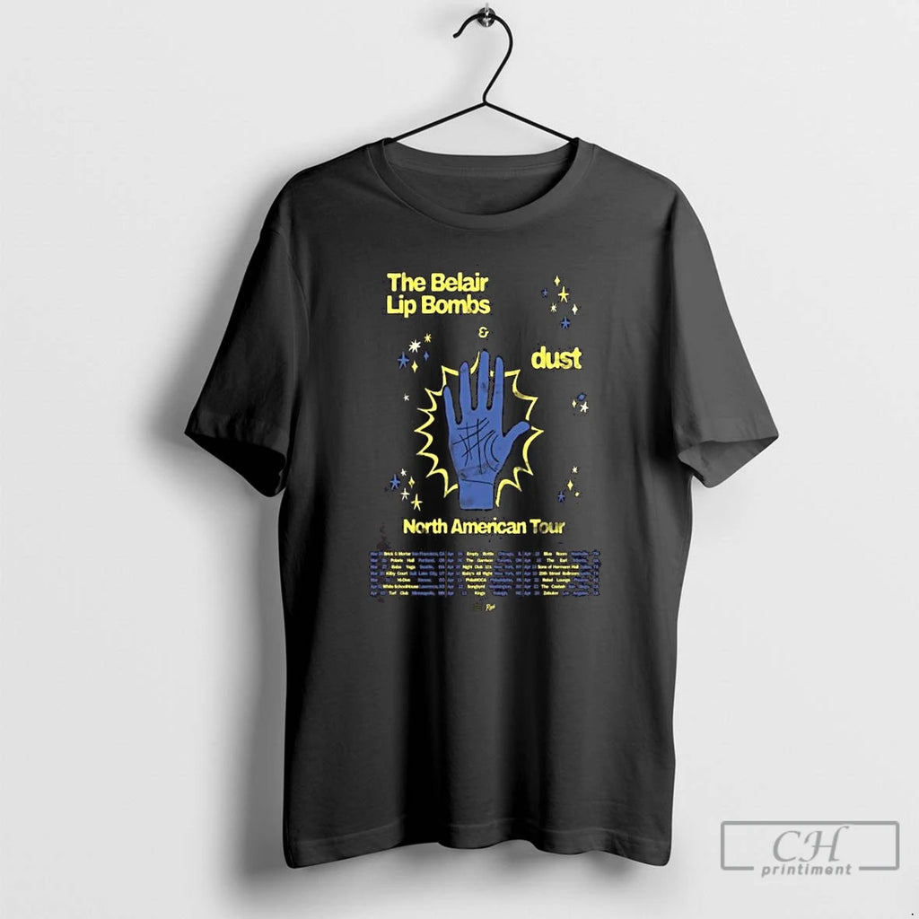 Premium The Belair Lip Bombs North American Tour 2026 Long Sleve T Shirts