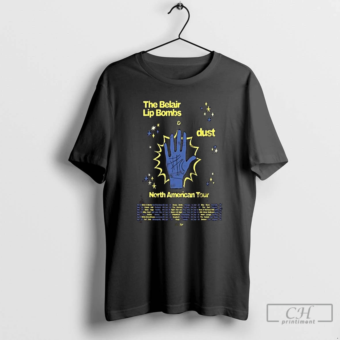 Premium The Belair Lip Bombs North American Tour 2026 Long Sleve T Shirts