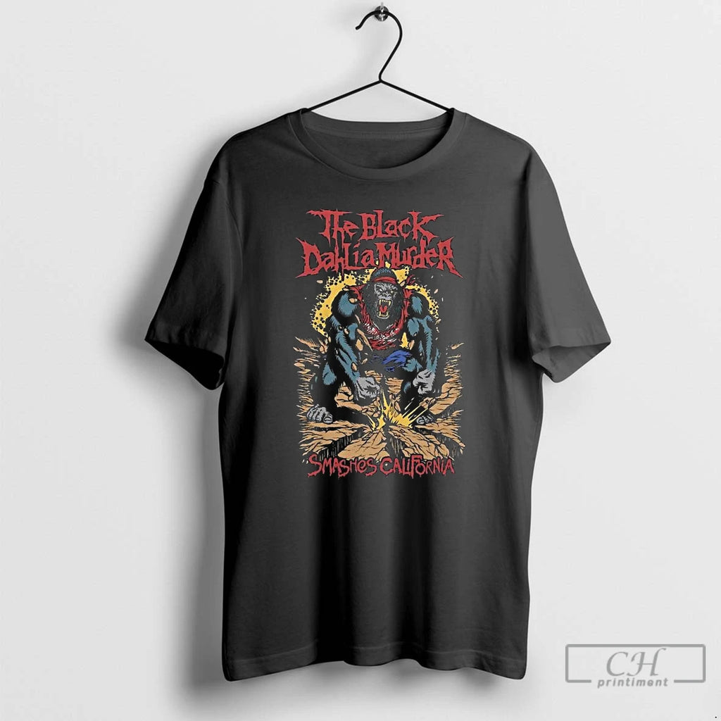 Premium The Black Dahlia Murder Smashes California 4 Shows Long Sleve T Shirts