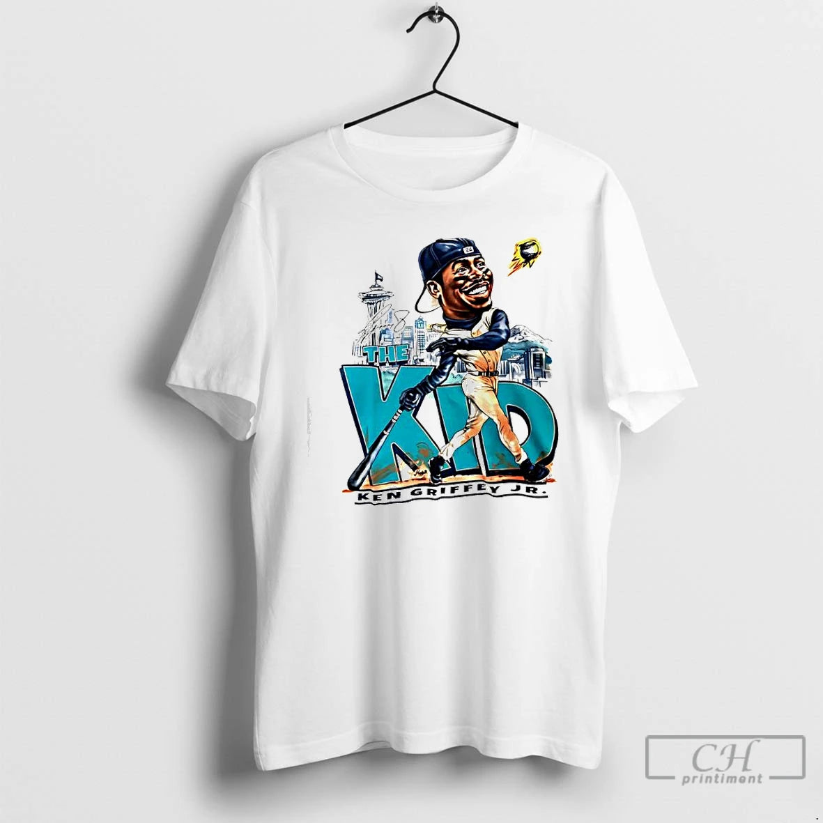 Premium The Kid Ken Griffey Jr Signature T-Shirts, Hoodie, Sweatshirt | TeeBloomCo.com