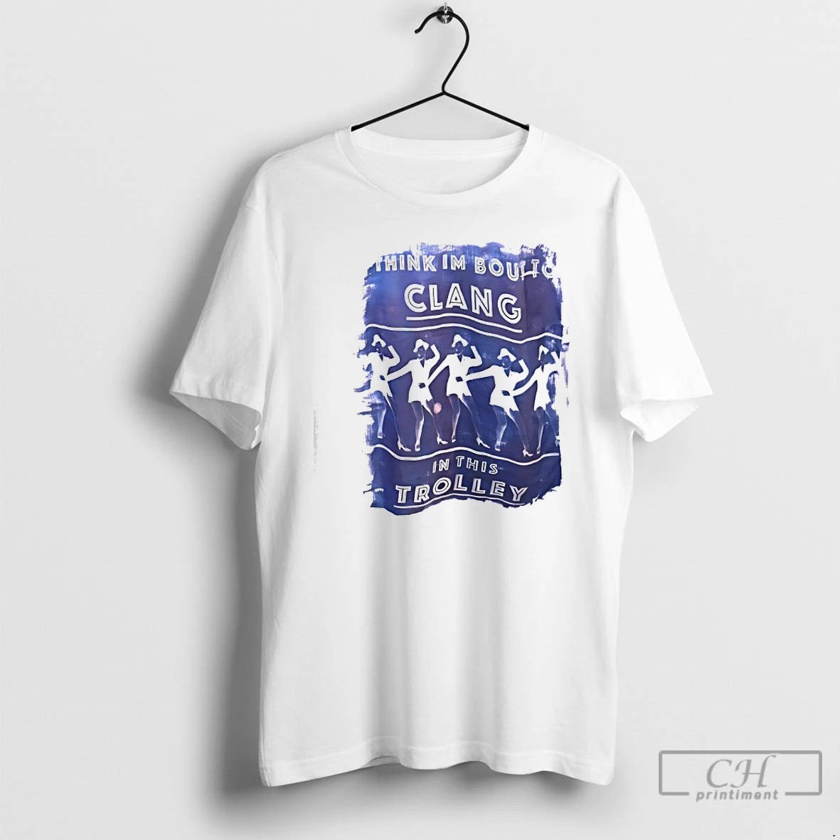 Premium Think Im Boulto Clang In This Trolley T-Shirts, Hoodie, Sweatshirt | TeeBloomCo.com