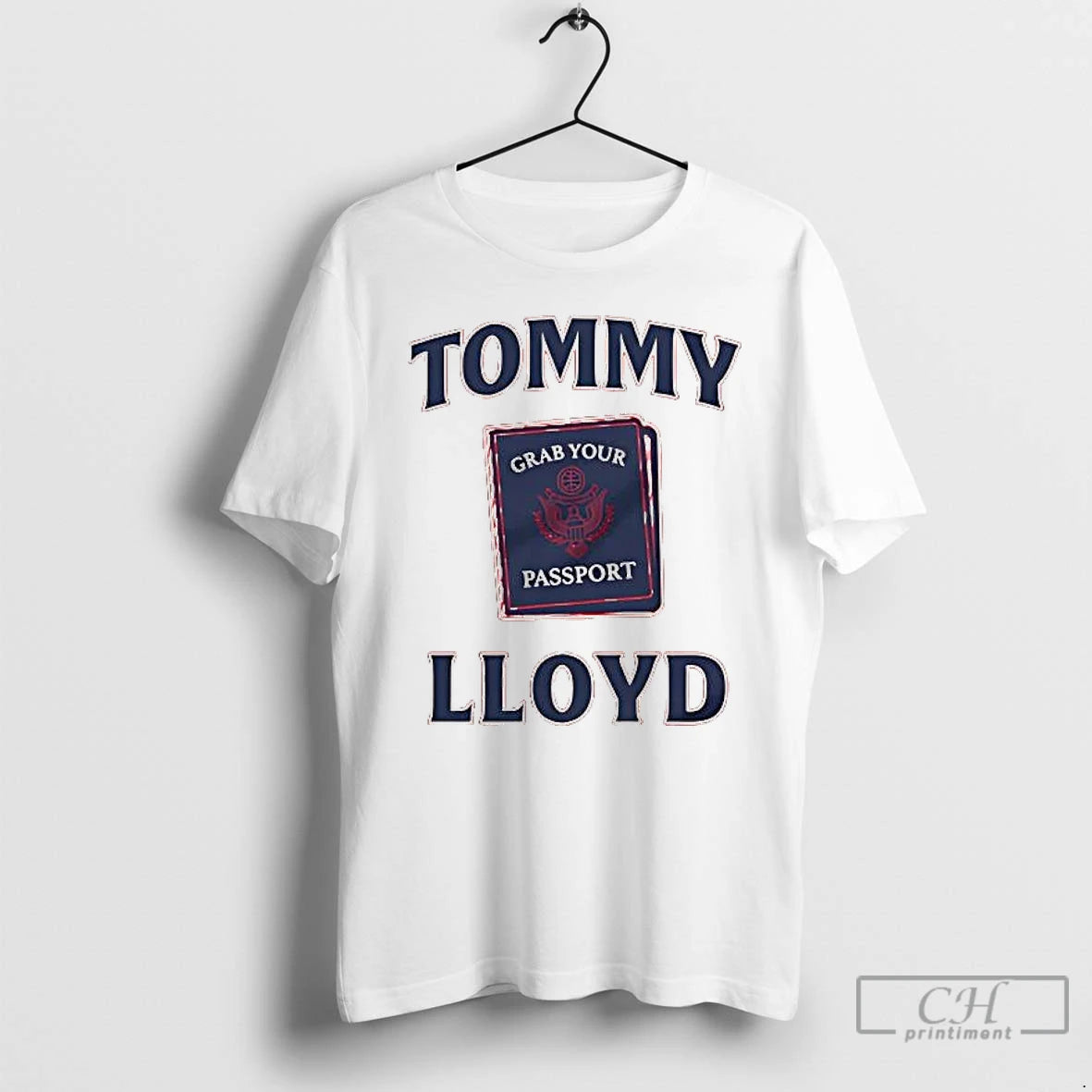 Premium Tommy Lloyd Grab Your Passport T-Shirts, Hoodie, Sweatshirt | TeeBloomCo.com