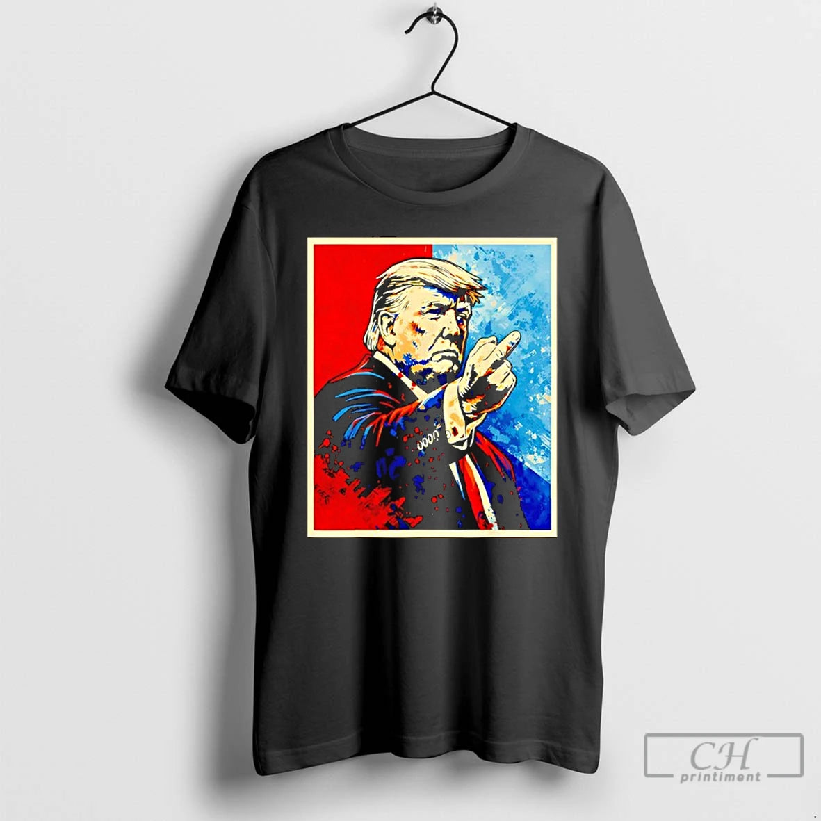 Premium Trump Middle Finger 2026 Meme Vintage Funny T-Shirts, Hoodie, Sweatshirt | TeeBloomCo.com