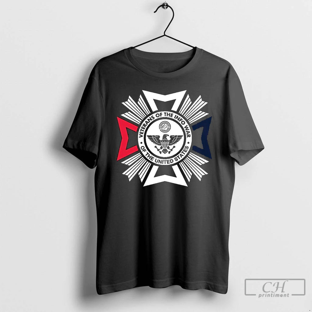 Premium Us Veteran Of The Infowar Long Sleve T Shirts