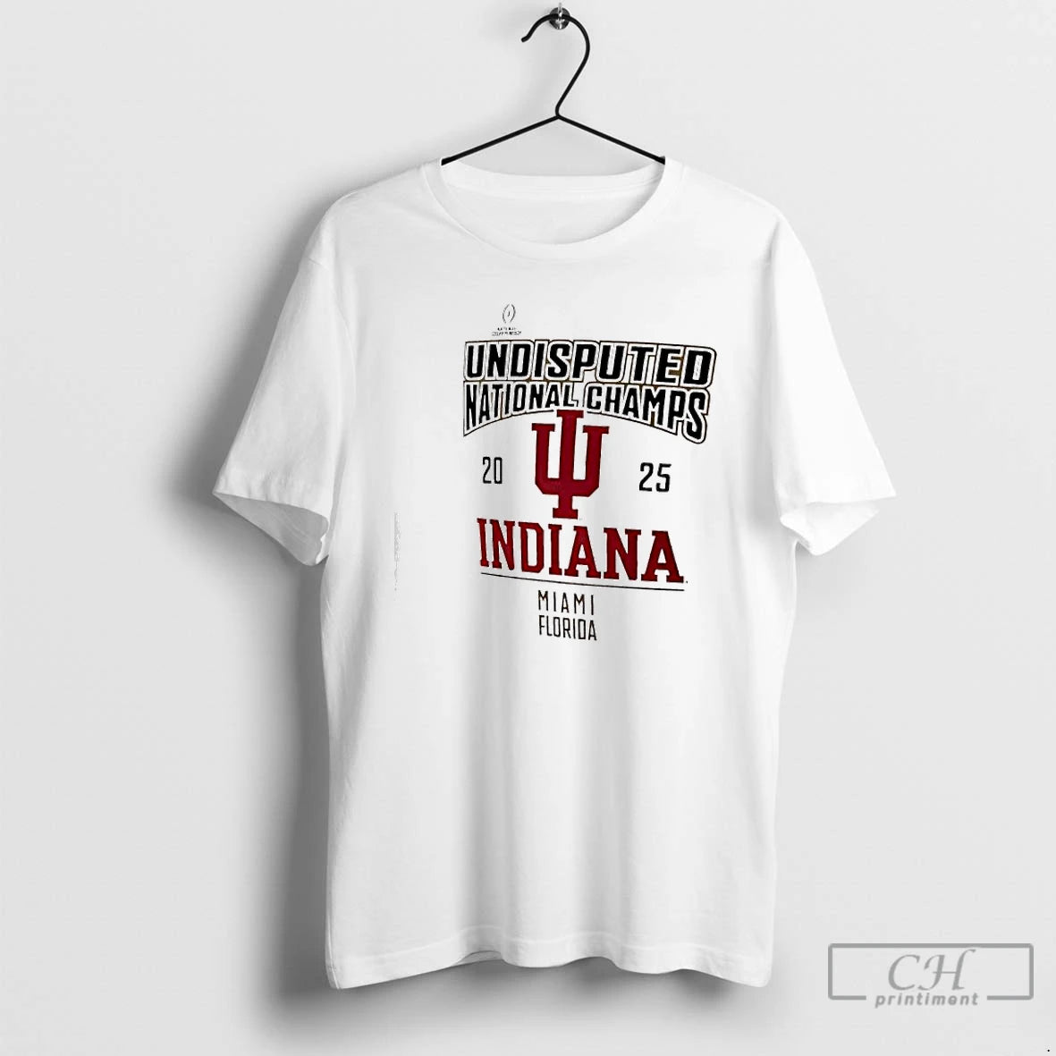 Premium Undisputed National Champs 2025 Indiana In Miami Florida T-Shirts, Hoodie, Sweatshirt | TeeBloomCo.com