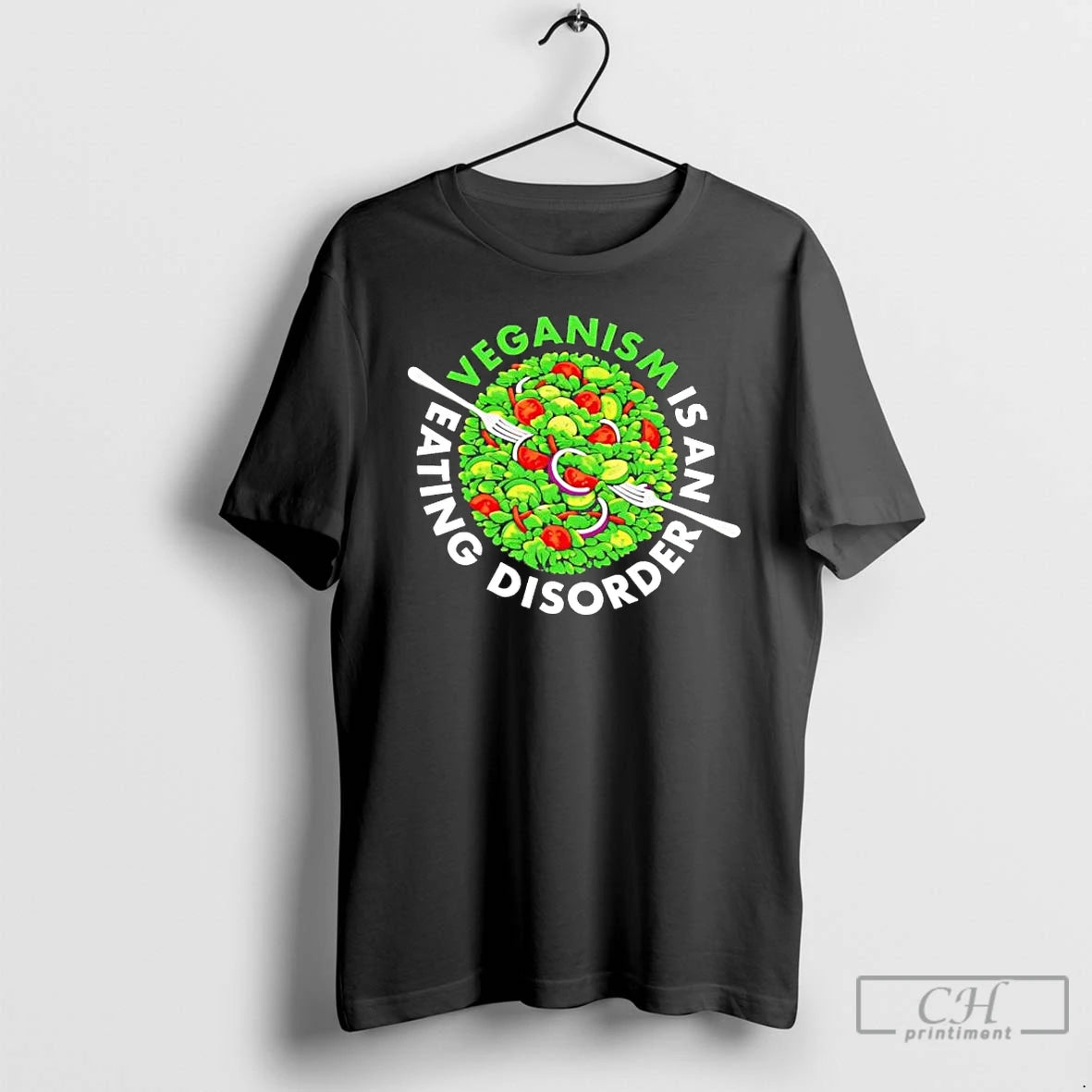 Premium Veganism Is An Eating Disorder 2026 Tee Hoodie, Sweatshirt | TeeBloomCo.com