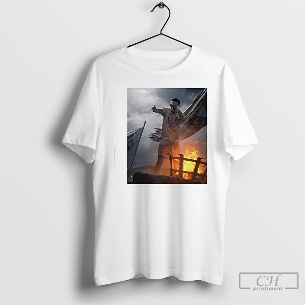 Premium Vini Jr From Doubt To Destiny Football Legend T-Shirts, Hoodie, Sweatshirt | TeeBloomCo.com