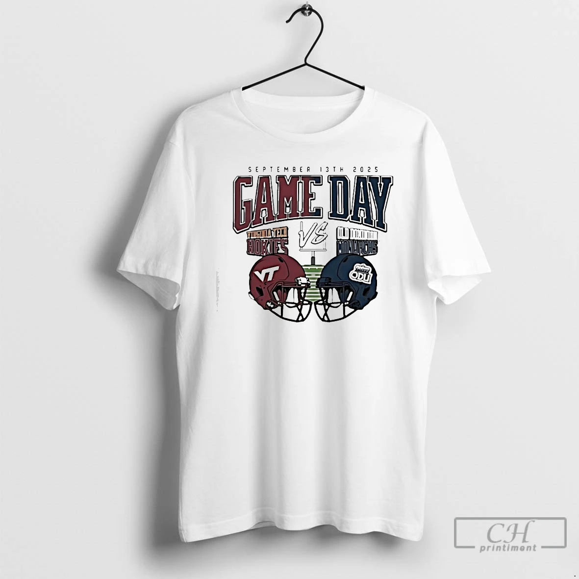 Premium Virginia Tech Hokies Vs Old Dominion Monarchs 2025 Gameday T-Shirts, Hoodie, Sweatshirt | TeeBloomCo.com