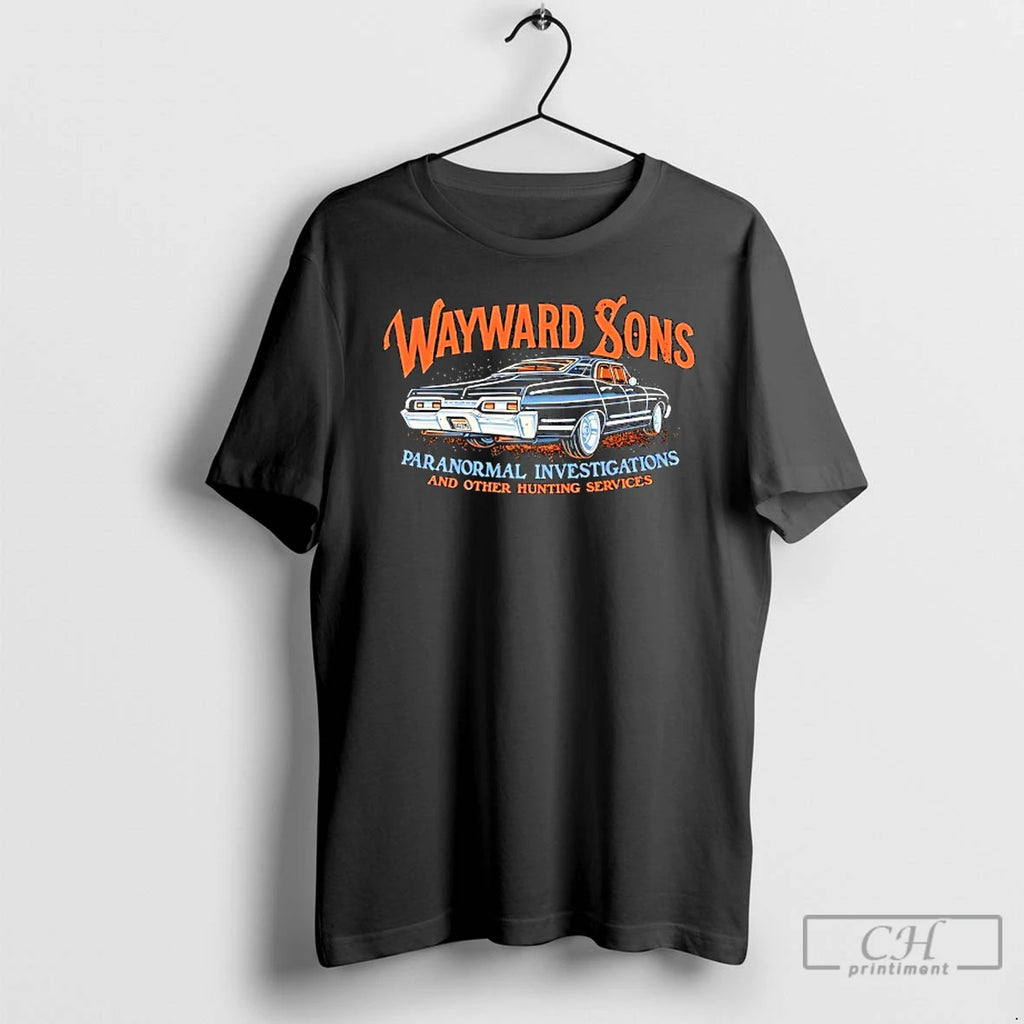 Premium Wayward Sons Paranormal Investigations And Other Hunting Services T Shirts