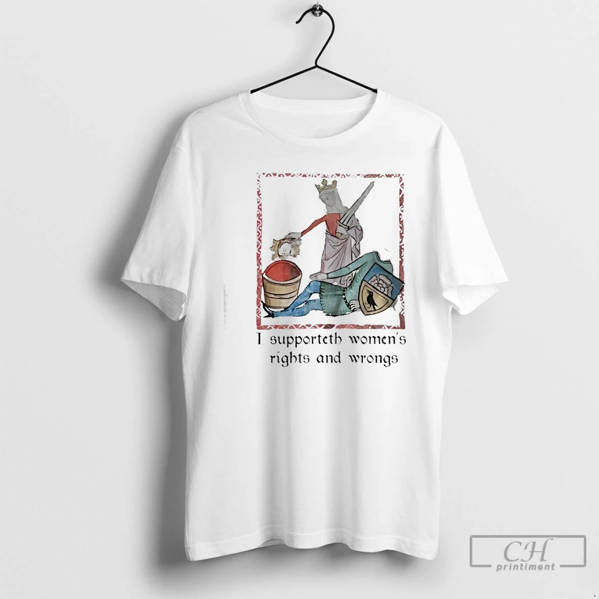 Premium Women Behead I Supporteth Womens Rights And Wrongs T-Shirts, Hoodie, Sweatshirt | TeeBloomCo.com