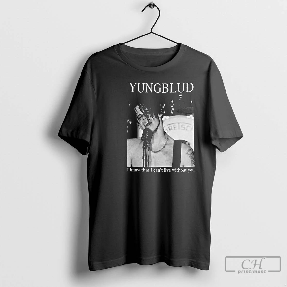 Premium Yungblud Zombie I Know That I Cant Live Without You Circle Black T Shirts Hoodie, Sweatshirt | TeeBloomCo.com