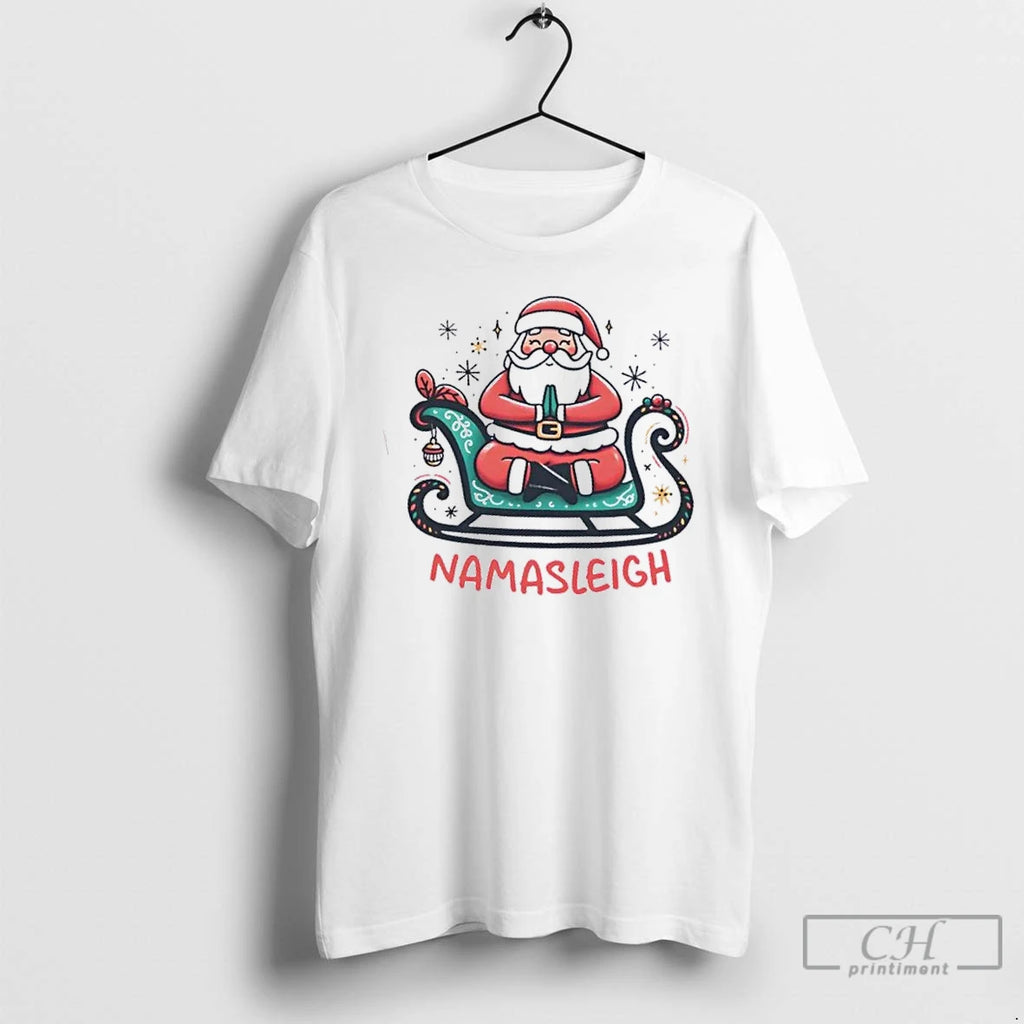Premium Zen Sleigh Ride Santa Christmas T Shirts