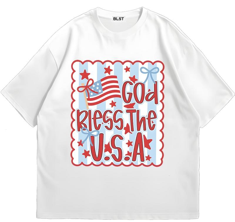 Preppy Land Of The Free T-Shirt Edgy Streetwear Trendy Fit Unisex Graphic Design Hoodie, Sweatshirt | TeeBloomCo.com