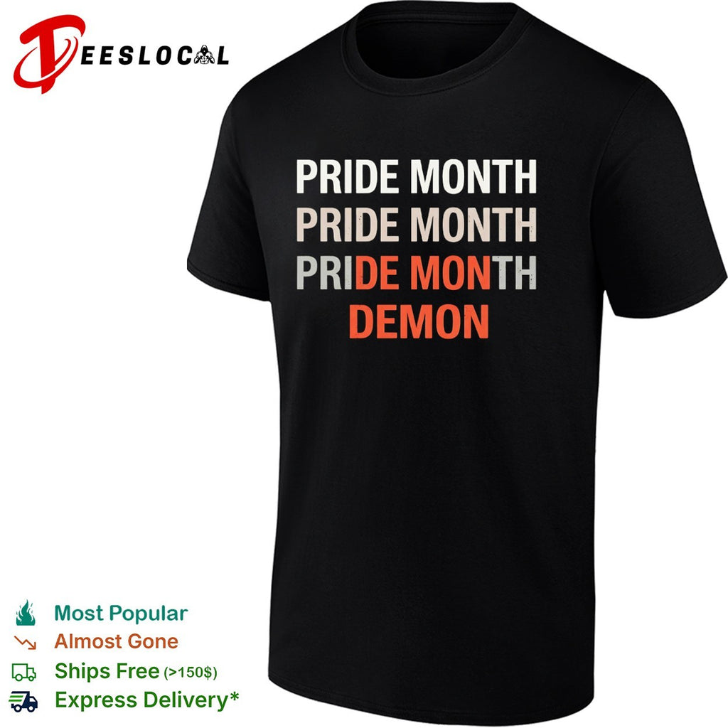 Pride Month De Mon Demon Shirt