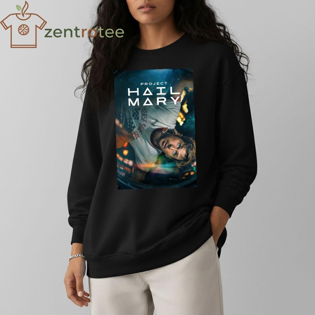 Project Hail Mary 2026 poster shirt