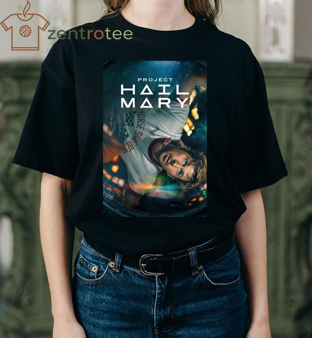 Project Hail Mary 2026 poster shirt