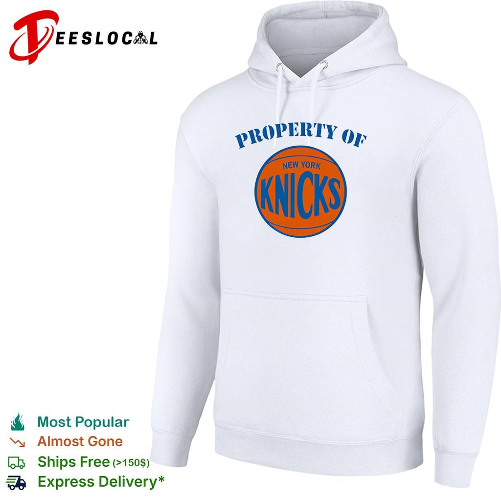 Property of New York Knicks basketball logo shirt