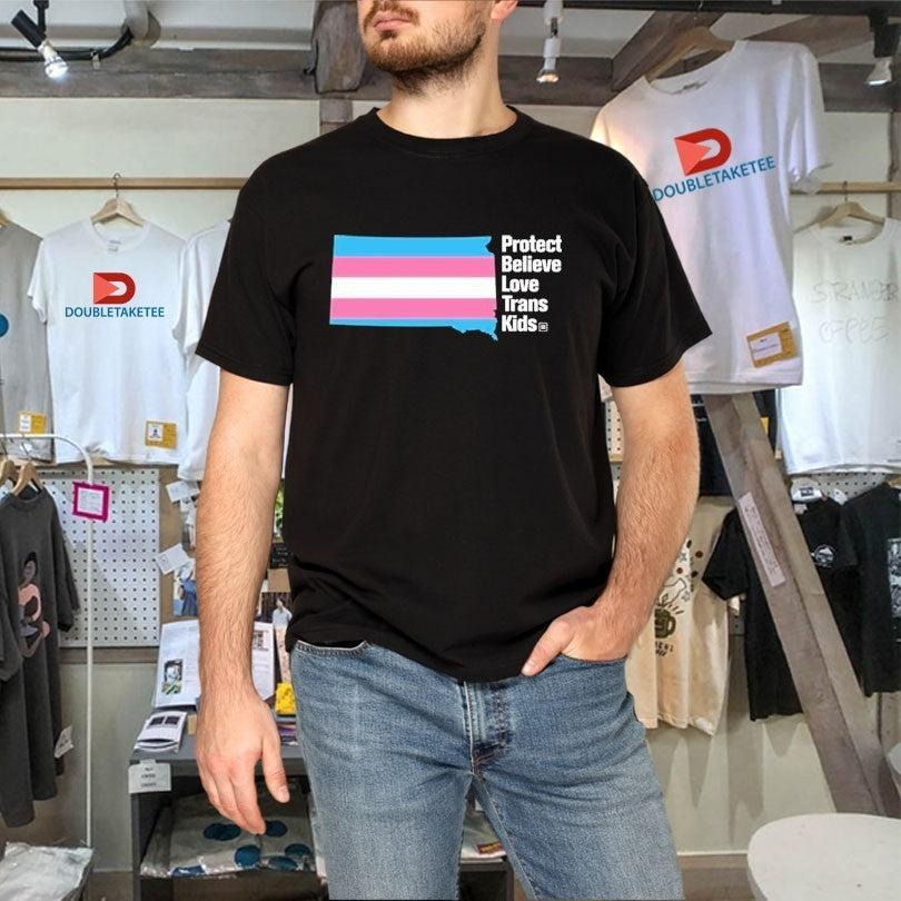Protect Believe Love Trans Kids Shirts