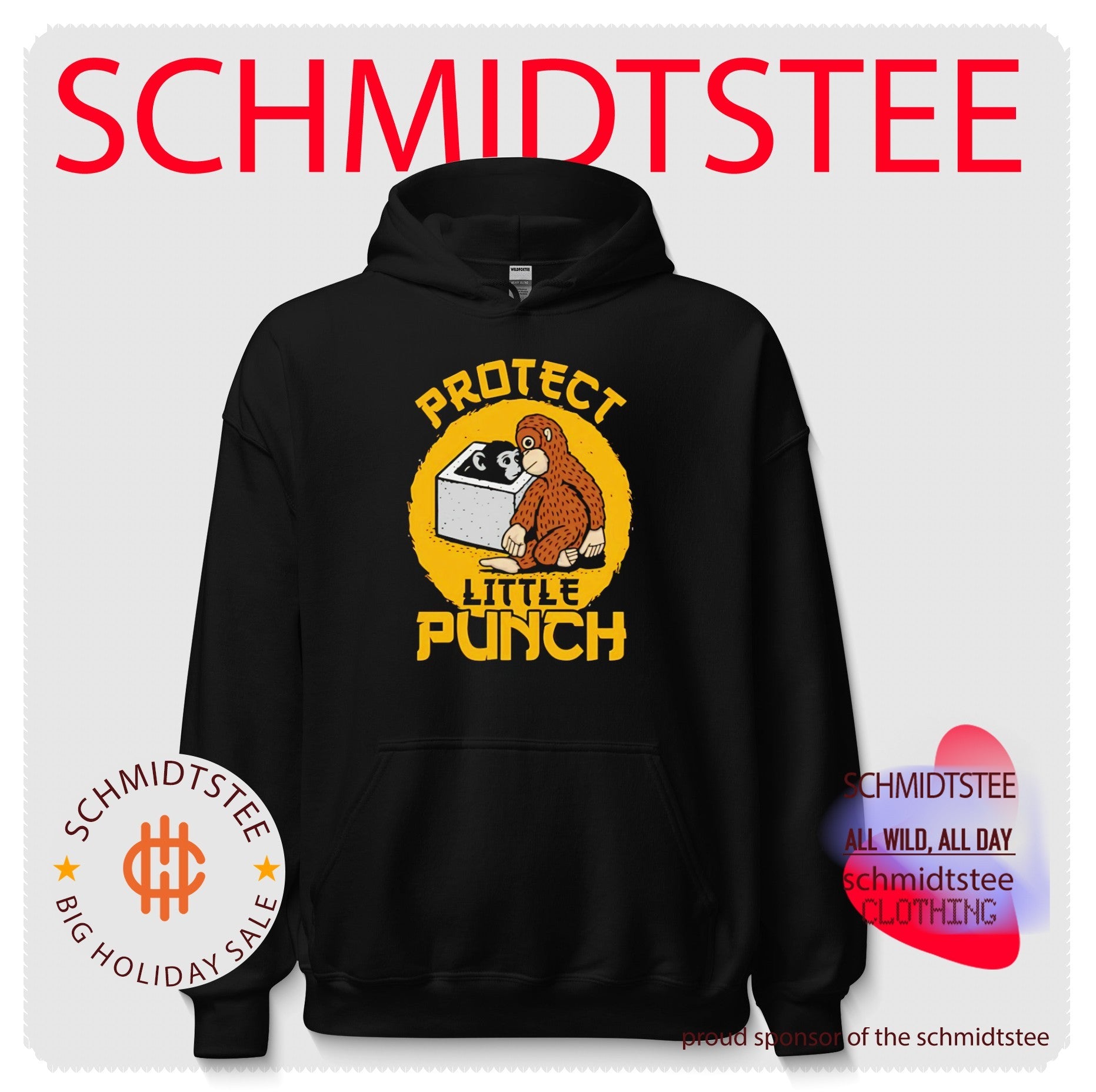Protect Little Punch monkey orangutan chimpanzee shirt