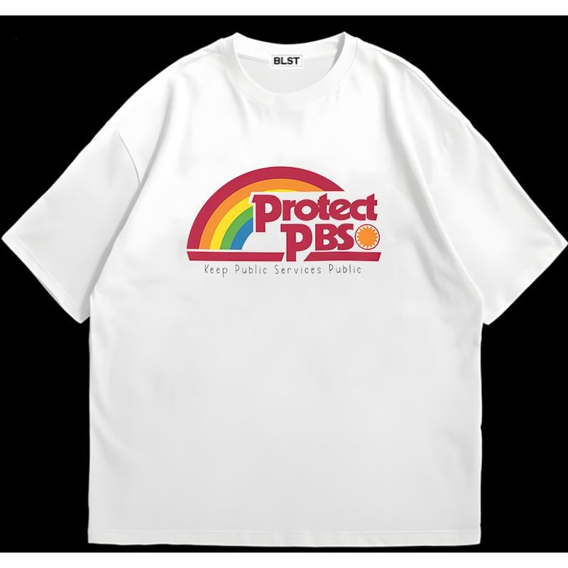 Protect PBS T-Shirt Bold Style for Streetwear Lovers Street Style HipHop Style Oversized Hoodie, Sweatshirt | TeeBloomCo.com