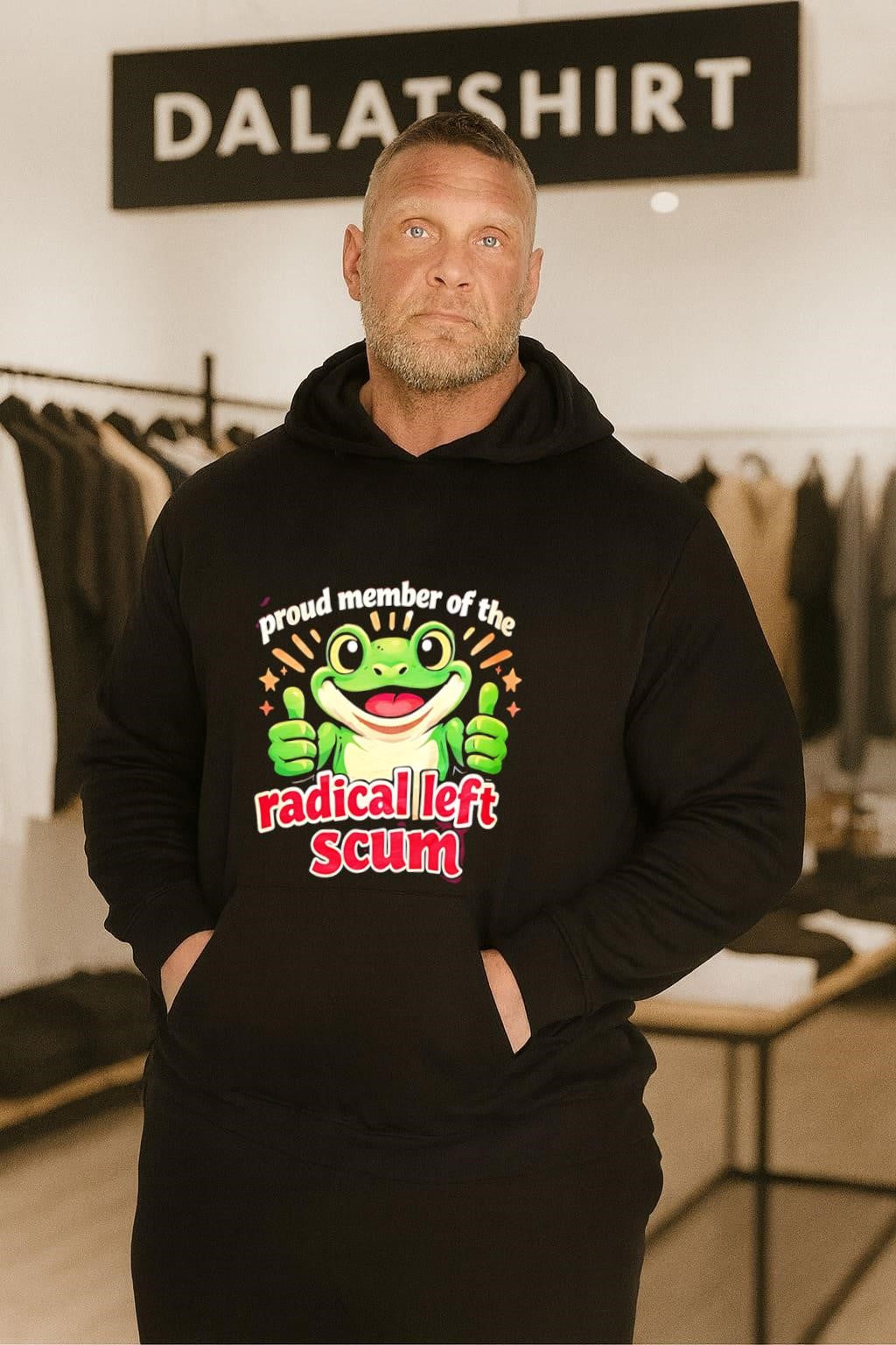 Proud member of the radical left scum frog shirt