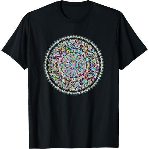 Psychedelic Love Mandala Heart Chakra T-Shirt Made in USA Hoodie, Sweatshirt | TeeBloomCo.com