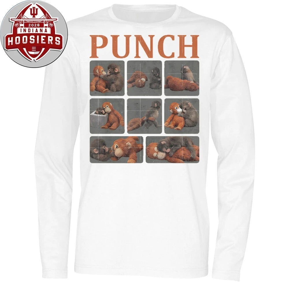 Punch Baby Monkey Hoodie T-Shirt