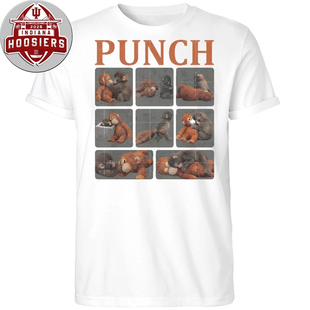 Punch Baby Monkey Hoodie T-Shirt