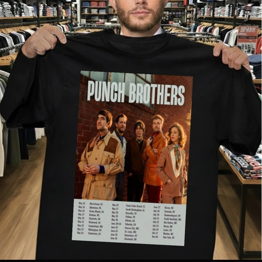 Punch Brothers Tour 2026 Poster Shirt