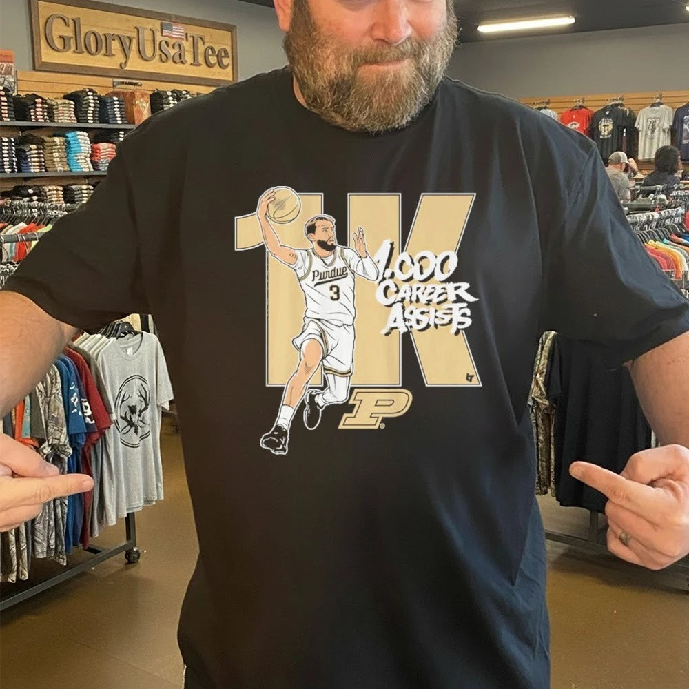 Purdue Basketball Braden Smith 1,000 Assists Shirt