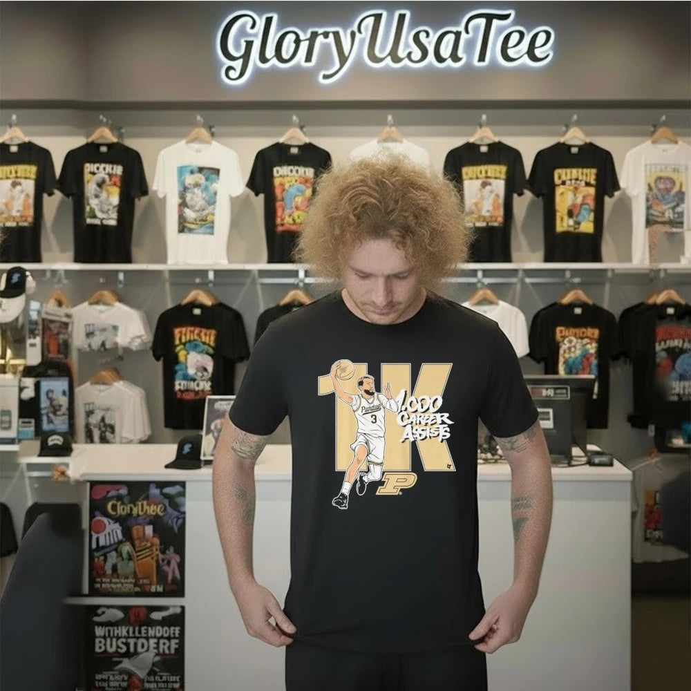 Purdue Basketball Braden Smith 1,000 Assists Shirt